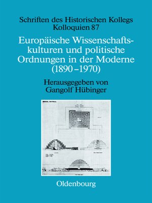 cover image of Europäische Wissenschaftskulturen und politische Ordnungen in der Moderne (1890-1970)